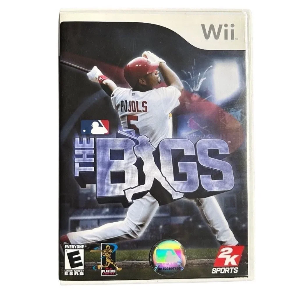 Wii THE BIGS baseball game - Albert Pujols cover